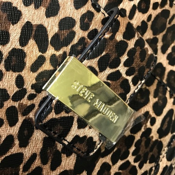 Steve Madden Leopard Women's Mini Btracy Mini Tote - Picture 8 of 13